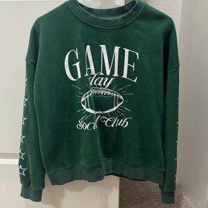 Kirklands Green Game Day Sweater